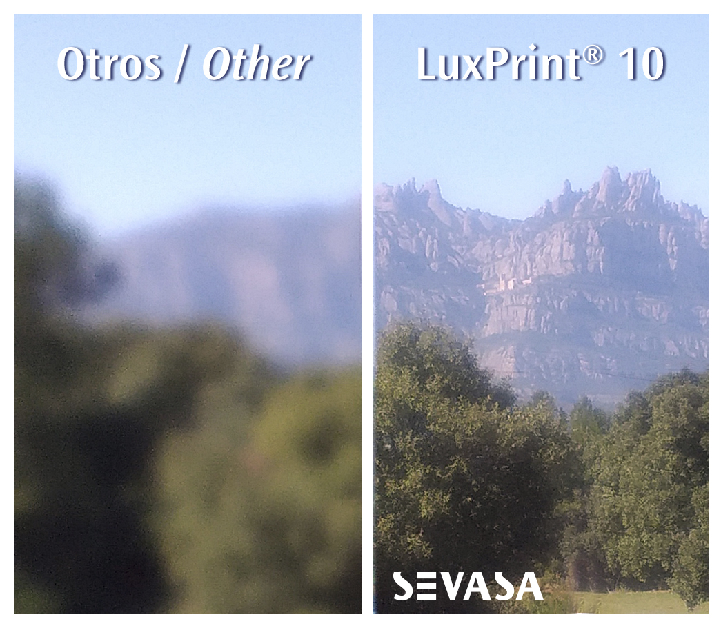 LuxPrint glass vs Other